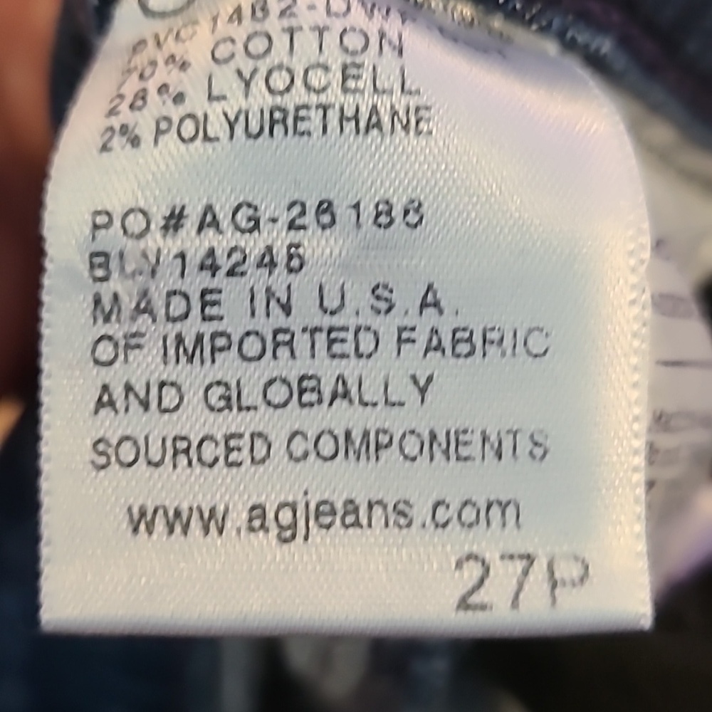 AG jeans ankle straight size 27P - Picture 5 of 6